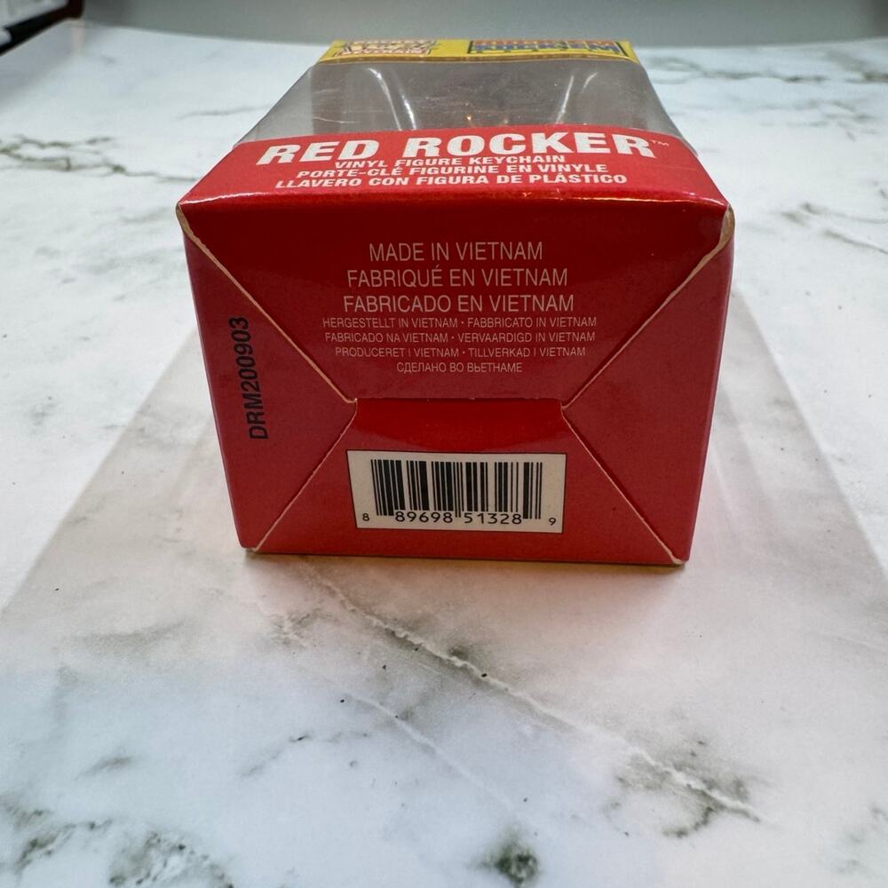 Red Rocker Funko Keychain - Picture 2 of 6